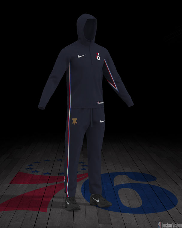 NBA LockerVision - Philadelphia 76ers - City Edition Edition